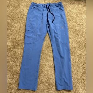 Figs Women's Blue Cairo Cargo Pants